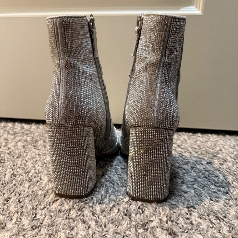Steve Madden Rhinestone Booties - Picture 2 of 3